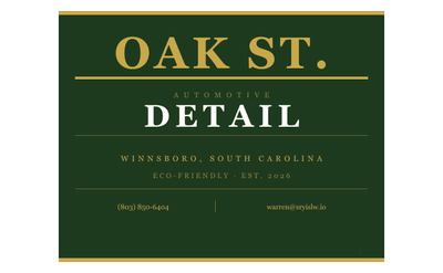 Oak Street Detail Logo